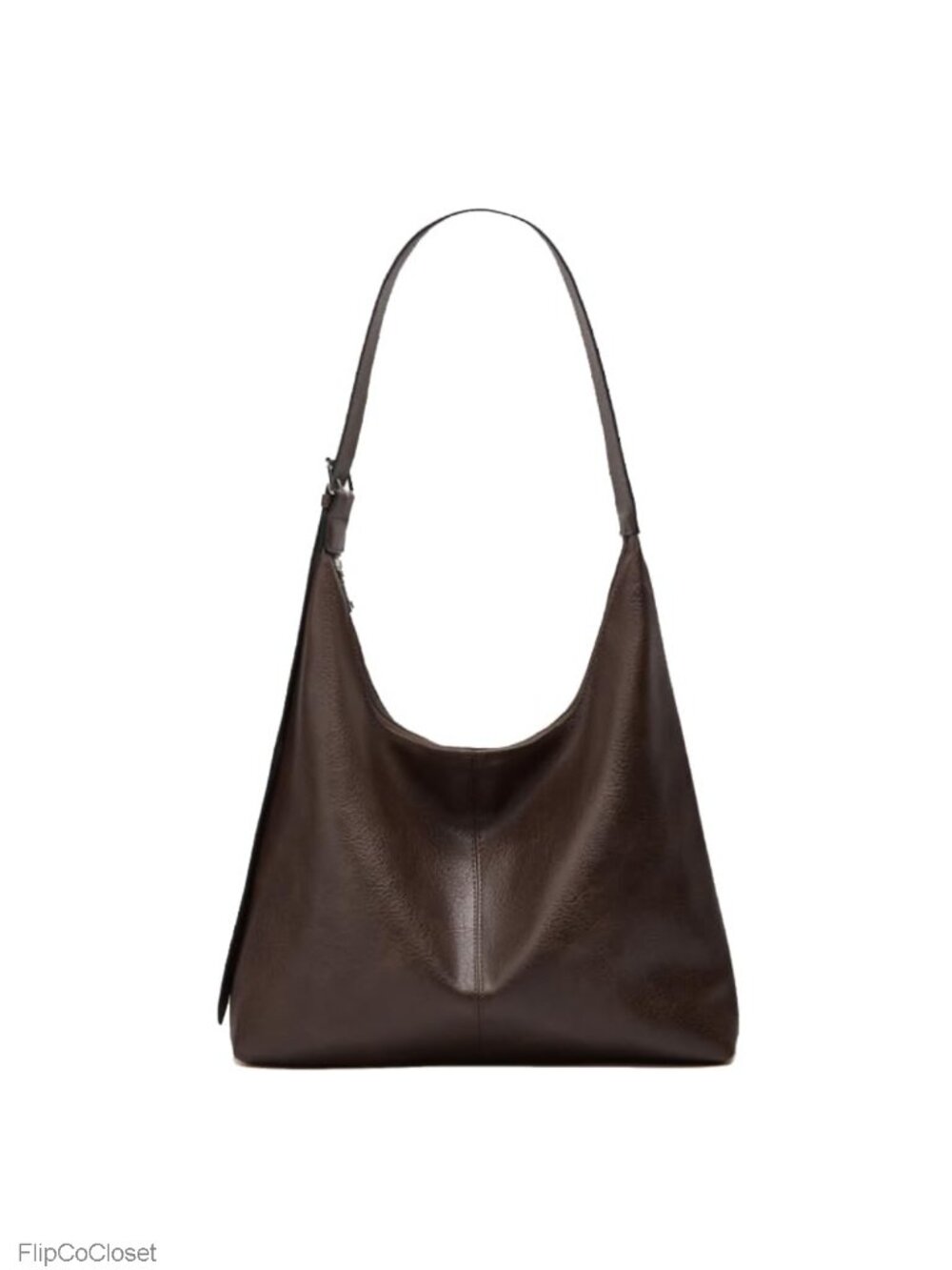 Large Hobo Bag Vegan Leather Shoulder Handbag Slouchy Tote Purse